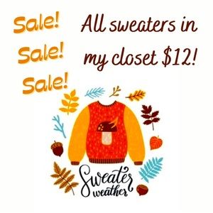 Sweater Sale!